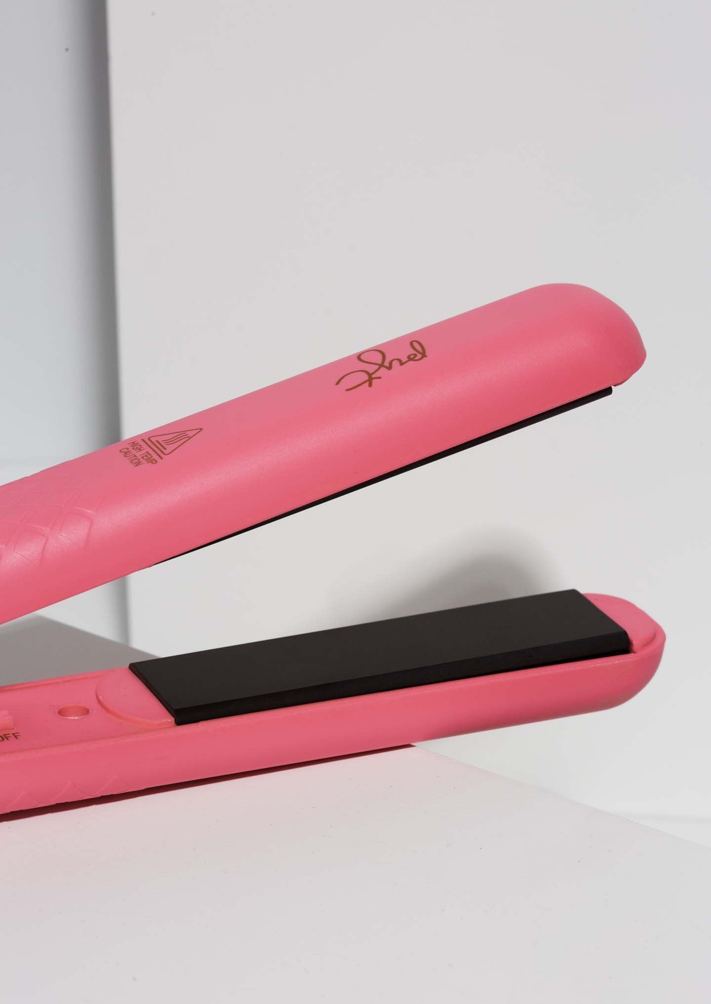Pretty Young Thing PYT Ceramic Styling Tool in Bubble Gum Pink Ceramic Styler Deep Bubble Gum – PYTHair main image 4