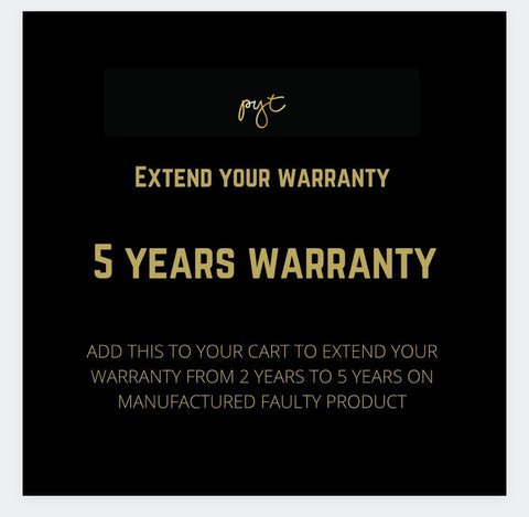 Extended warranty